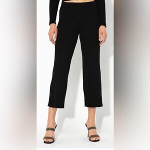 John Elliot Ginza Rib Cropped Pants / Black